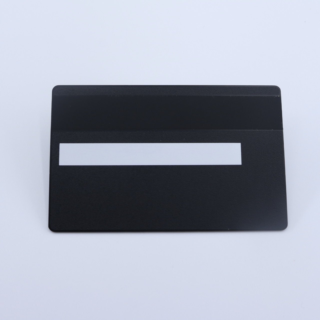 Personalized Custom 85mm*54mm Matte Black Gold Metal Credit Card NFC RFID Business Card with Signature strip