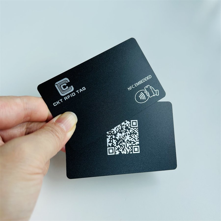 Custom Gold Silver Foil Logo Holographic NFC Plastic PVC Card Iridescent Rainbow Effect Business Cards