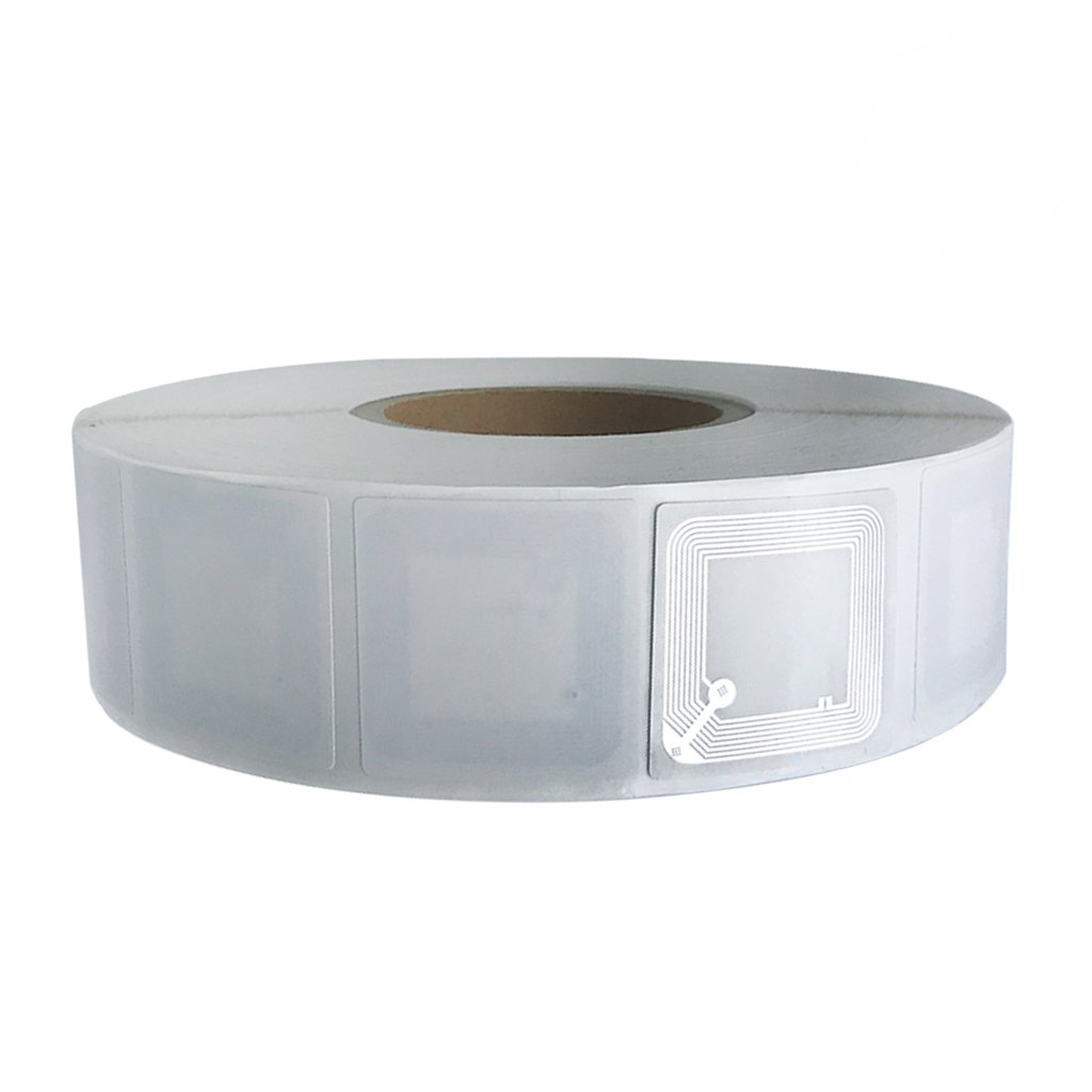 Mini RFID NFC Tags Waterproof 13.56MHz UHF 860-910MHz PET Sticker Labels ISO1443A Protocol Access Control NFC Card Chip NTAG215