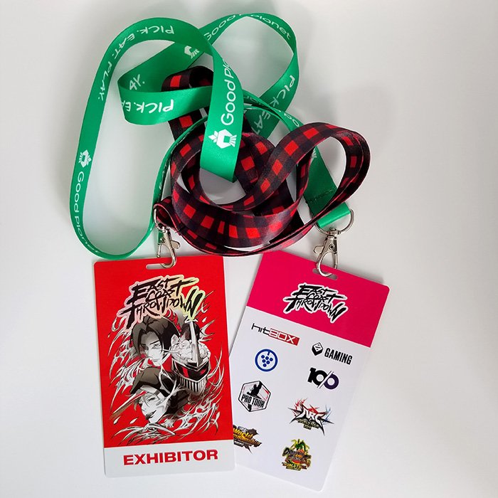 Custom High Quality Hologram PVC Card VIP Pass Card Event Pass Name tags with color lanyard For Events