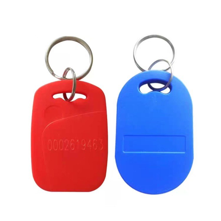 ID Key Tag Access Key Tag Waterproof ABS RFID Keyfob for Access Control Keyfobs Access Card