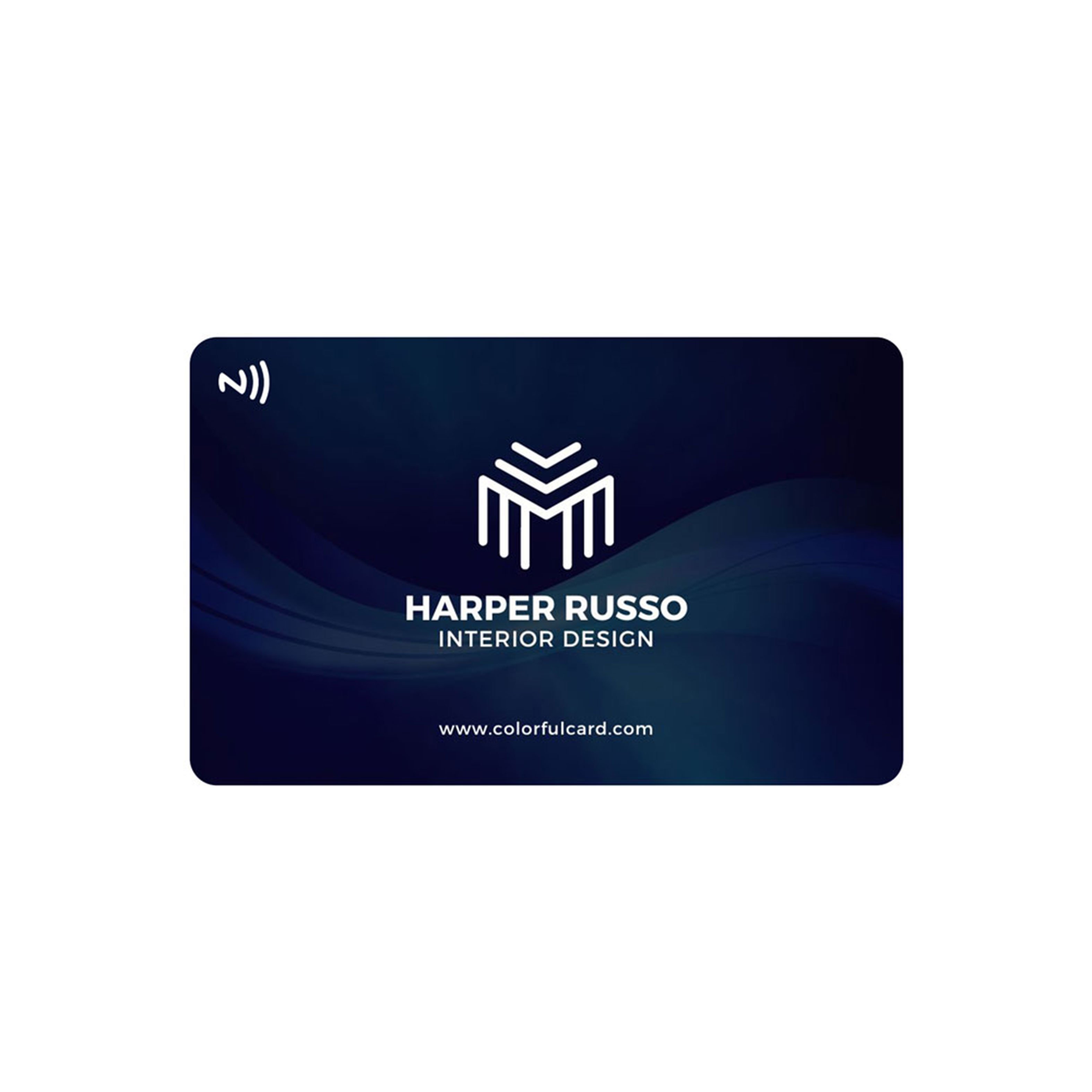 Custom Printable Social Media 13.56mhz 213 /215 /216 Smart Digital Rfid Pvc Matte Nfc Business Card