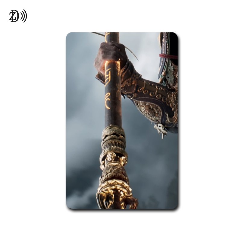 PVC Black Myth WuKong Plastic 13.56MHZ Game Co-Branded RFID Tags Memorabilia Card
