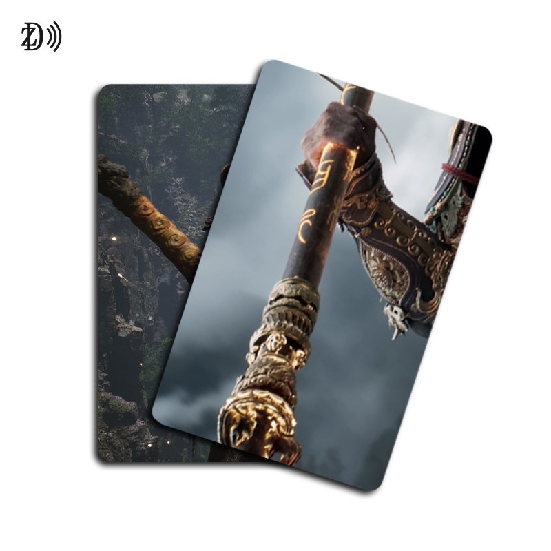 PVC Black Myth WuKong Plastic 13.56MHZ Game Co-Branded RFID Tags Memorabilia Card