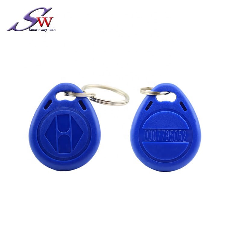 Rewritable T5577 RFID Tag 125KHz LF ABS Keyfob Access Card