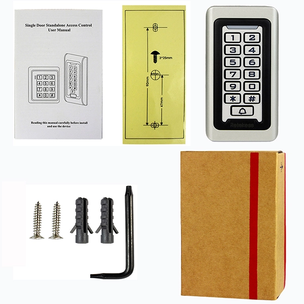 Waterproof Standalone RFID Card door Access Control With Keypad