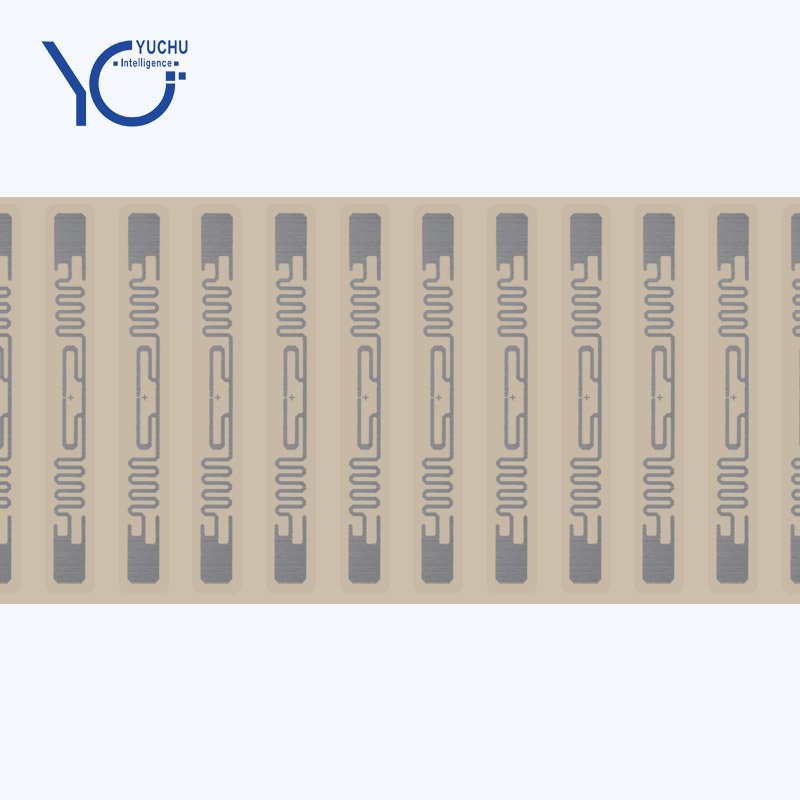 2024 Hot Selling ISO Model 860-960MHz Waterproof UHF Cattle Tag 98*10mm Pet Paper Electronic Tag Soft RFID sticker Anti-Metal
