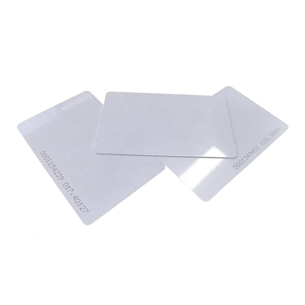 White Blank TK4100 RFID Card 125khz RFID Smart Key Card for Access Control
