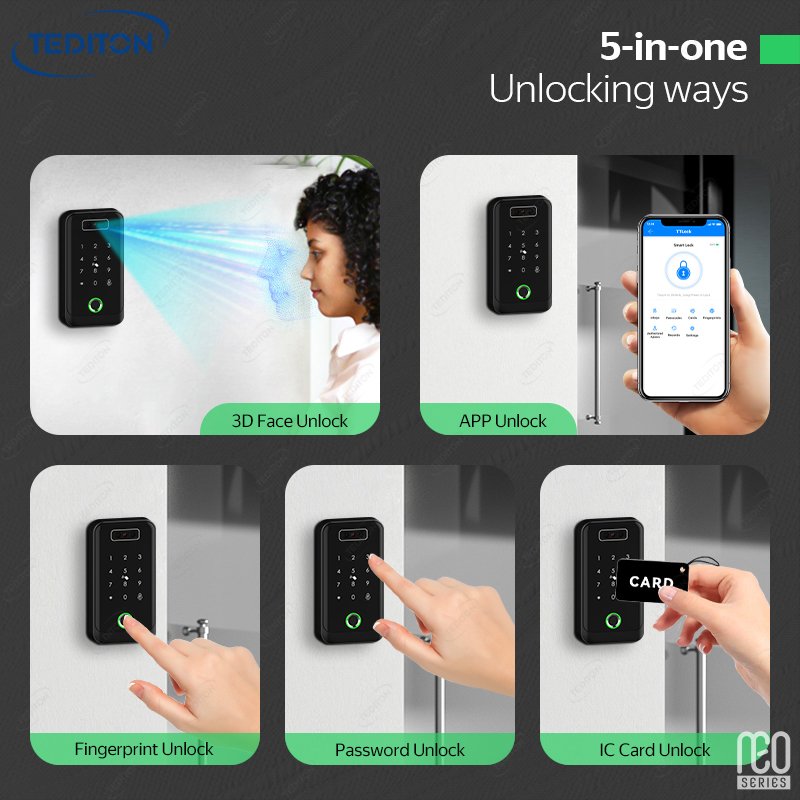 Card Facial Face Recognition Face Id access Control System For Smart Lock Access Control Card Reader With Biometric And Face