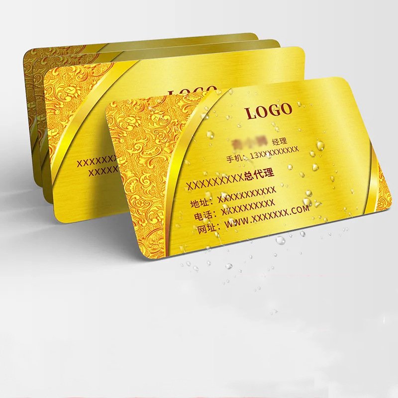 Fast Delivery Cheap Price Printing logo metal Business Card Plastic PVC Membership VIP rfid Card