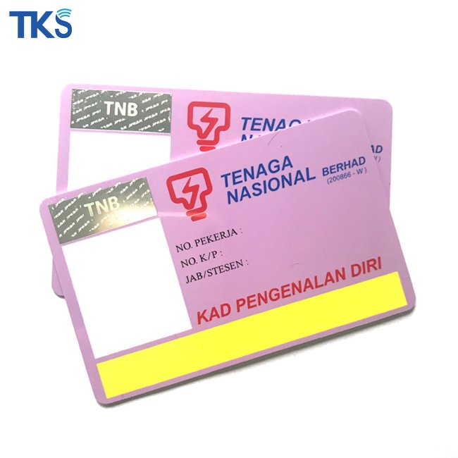 Factory hot sell 13.56Mhz customized printed mifare desfire ev2 2k card