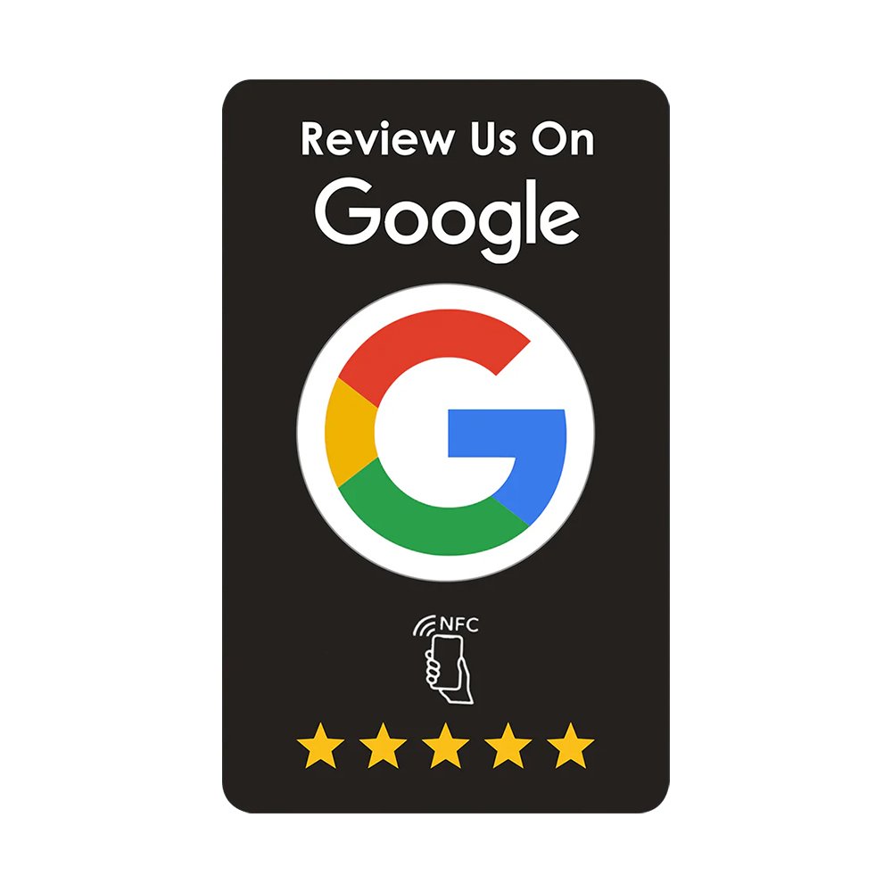 Custom Printing Google Reviews Card Pop Up Review Card Nfc Chip Ntag213 215 216 Google play gift card