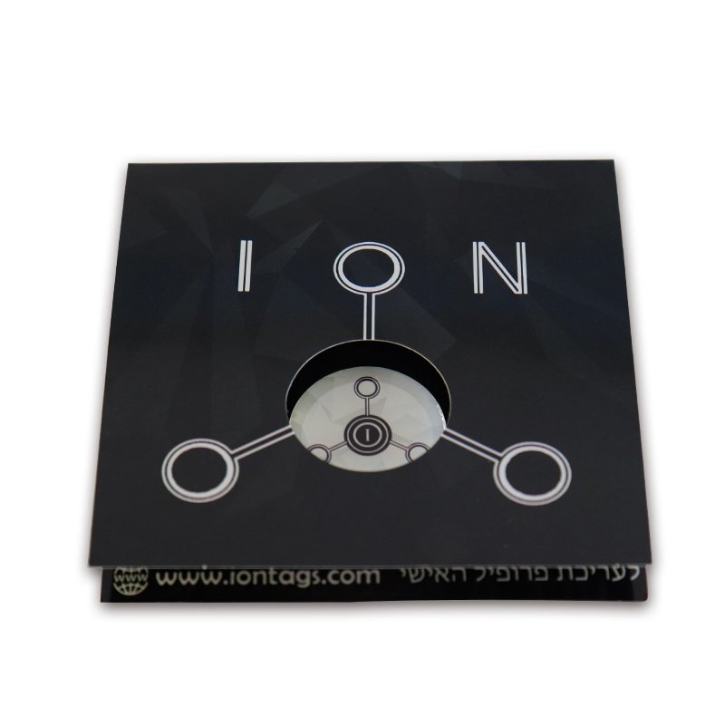 Social Media Sticker NFC Tag Packaging Access Control Card 13.56Mhz Anti Metal Epoxy RFID Tag