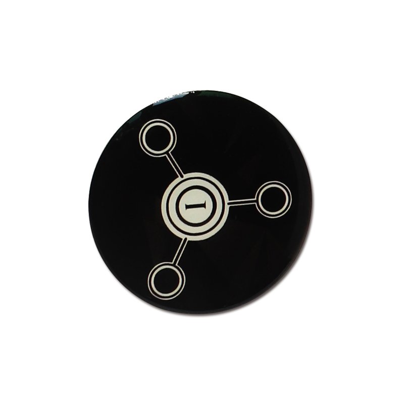 Social Media Sticker NFC Tag Packaging Access Control Card 13.56Mhz Anti Metal Epoxy RFID Tag