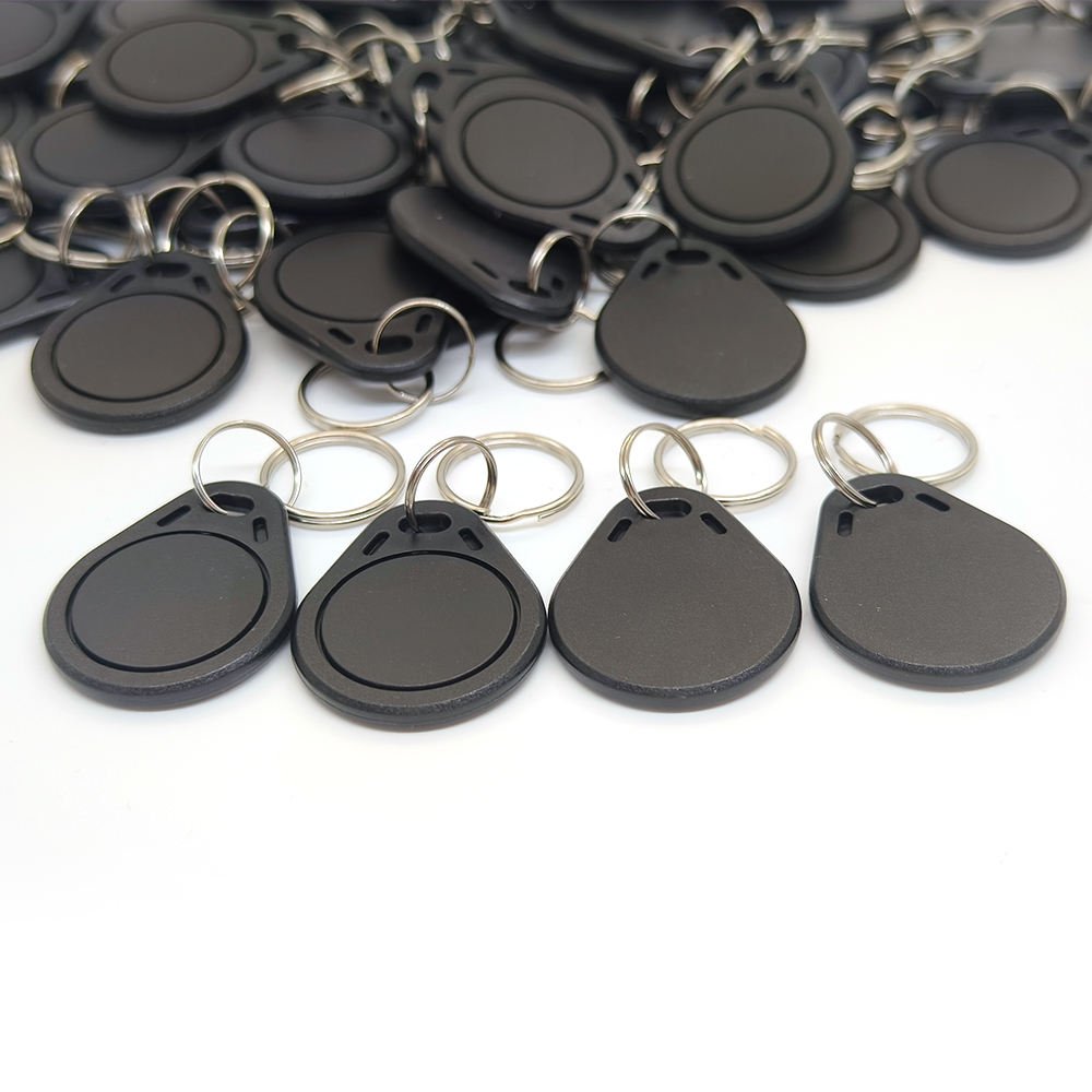 Customized 13.56Mhz RFID Security Smart Keyfob Classic 1K Chip Key Tag RFID Key Fob