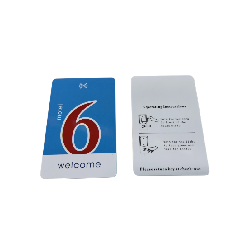 CYMK Custom Printing 13.56MHZ RFID Card Door Acess Control Smart Electronic Lock for Hotel Door