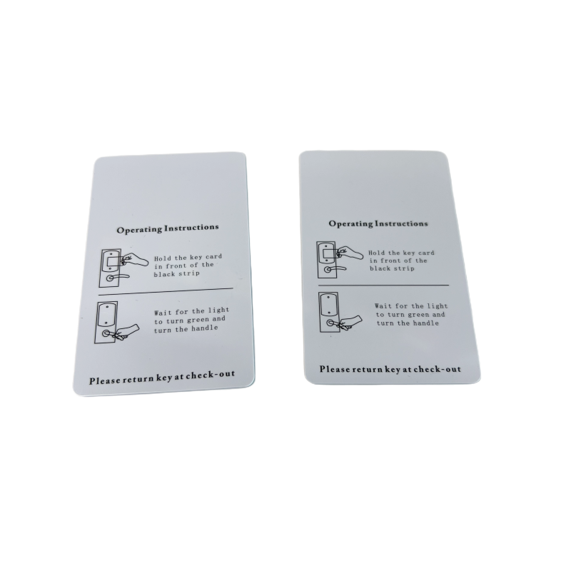 CYMK Custom Printing 13.56MHZ RFID Card Door Acess Control Smart Electronic Lock for Hotel Door