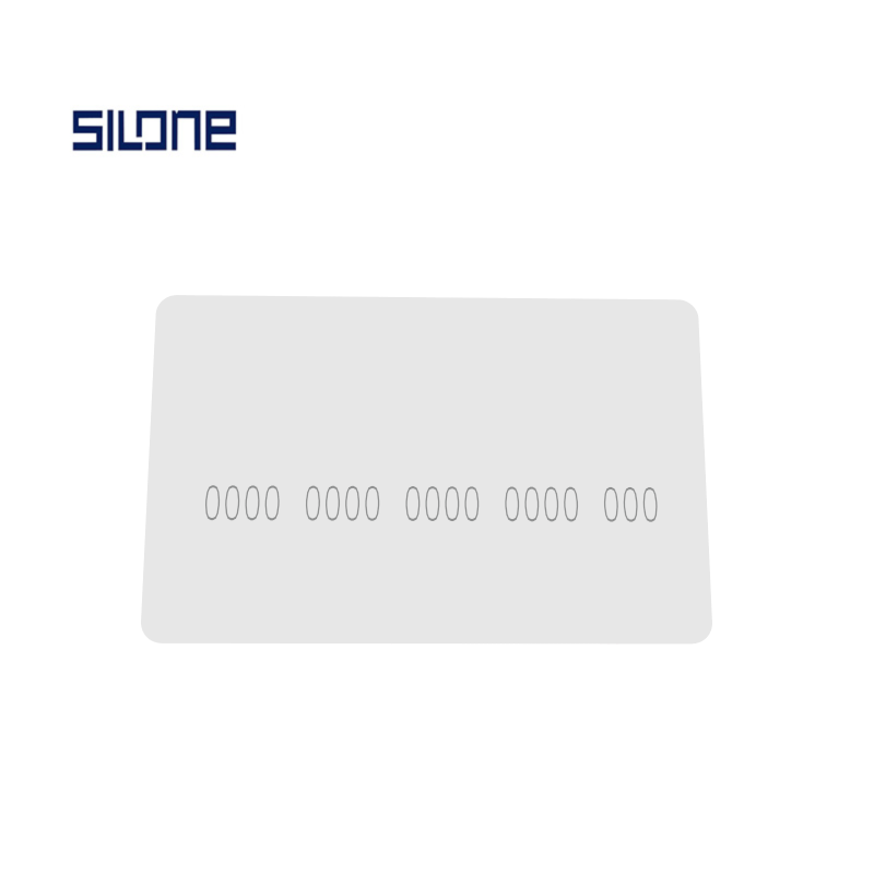 Silone pvc smart card 13.56MHz PVC nfc ntag213 ntag215 used smart nfc cards for nfc card pvc
