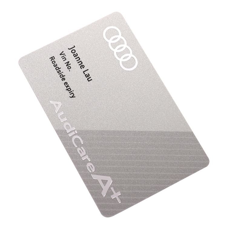 Brilliant Quality Lo-co VIP Magnetic Stripe PVC Card Blank Smart Cards With RFID Chip waterproof smart card