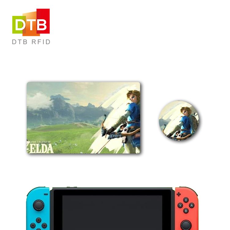 Custom Size And Printing Available Zelda NFC Cards NFC Card NTAG215 For Switch Games