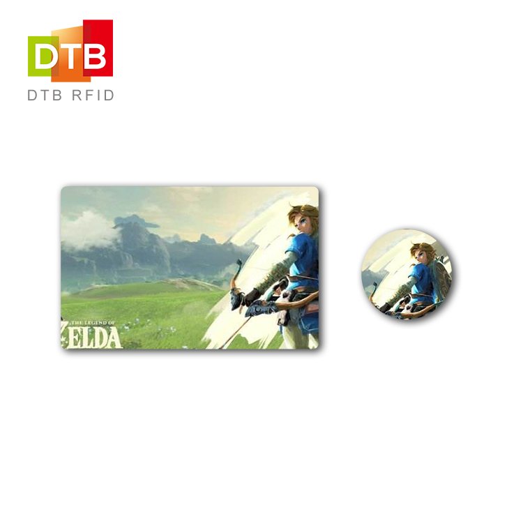 Custom Size And Printing Available Zelda NFC Cards NFC Card NTAG215 For Switch Games