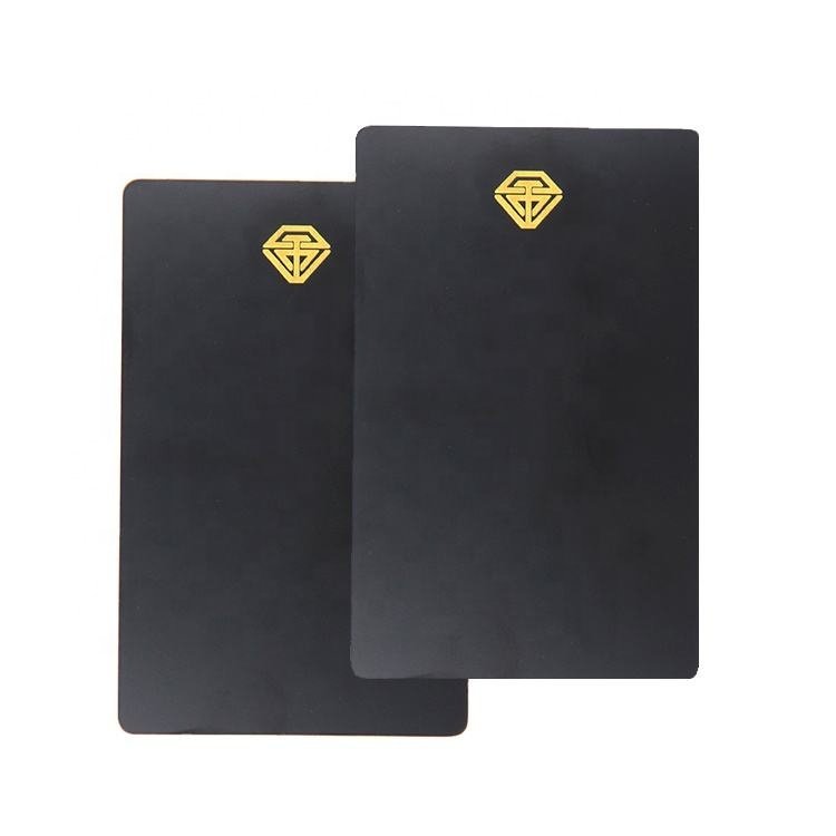 Custom Logo Ntag213/216 metal card Stainless Steel Business Card NFC digital business card brushed metal invisible chip