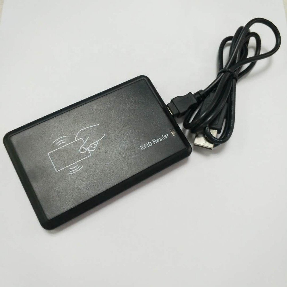 RFID Reader Ultralight EV1/S50/S70 Access Control Card Reader ABS Plastic 13.56Mhz USB HID 80mm Card NFC Readers