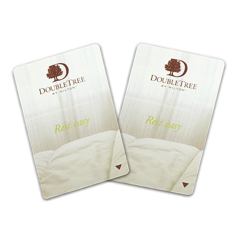 Customized Printing Electronic Rewritable Access Control Systems PVC NFC RFID Hotel Key Card