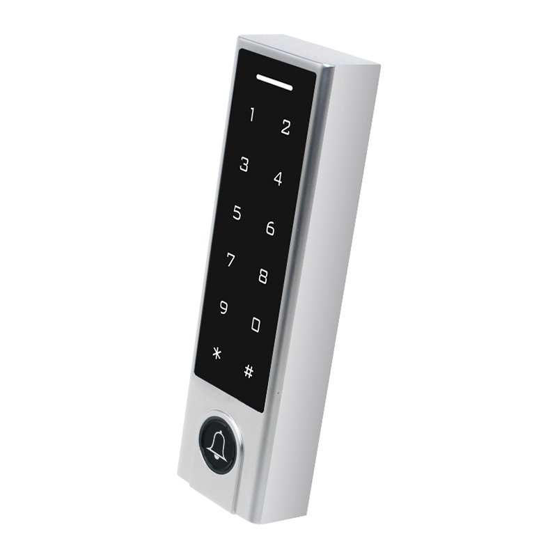 vians IP66 EM MF Touch Keypad 125KHz 13.56MHz Zinc Alloy Standalone Access Controller Waterproof smart keypad