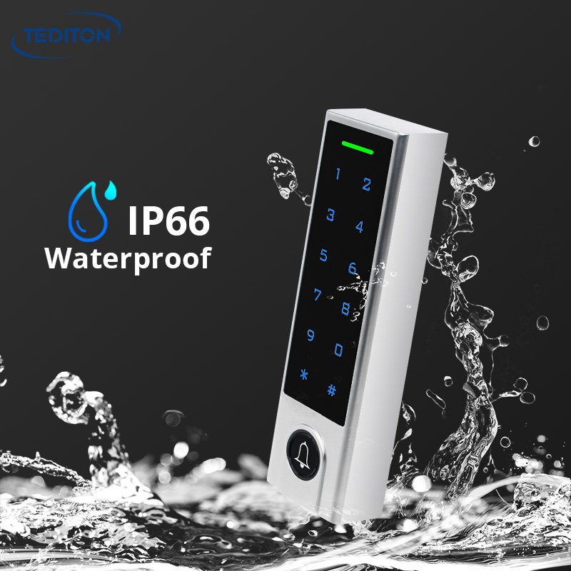 Tediton Wholesaler price Waterproof Tuya App Smart Lock Door Standalone Access Control with Keypad