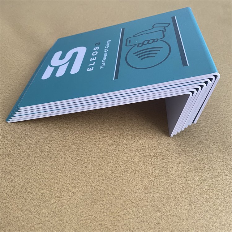 XL QR Code Equipped Nfc Embedded Scanned Card Display Table Stand