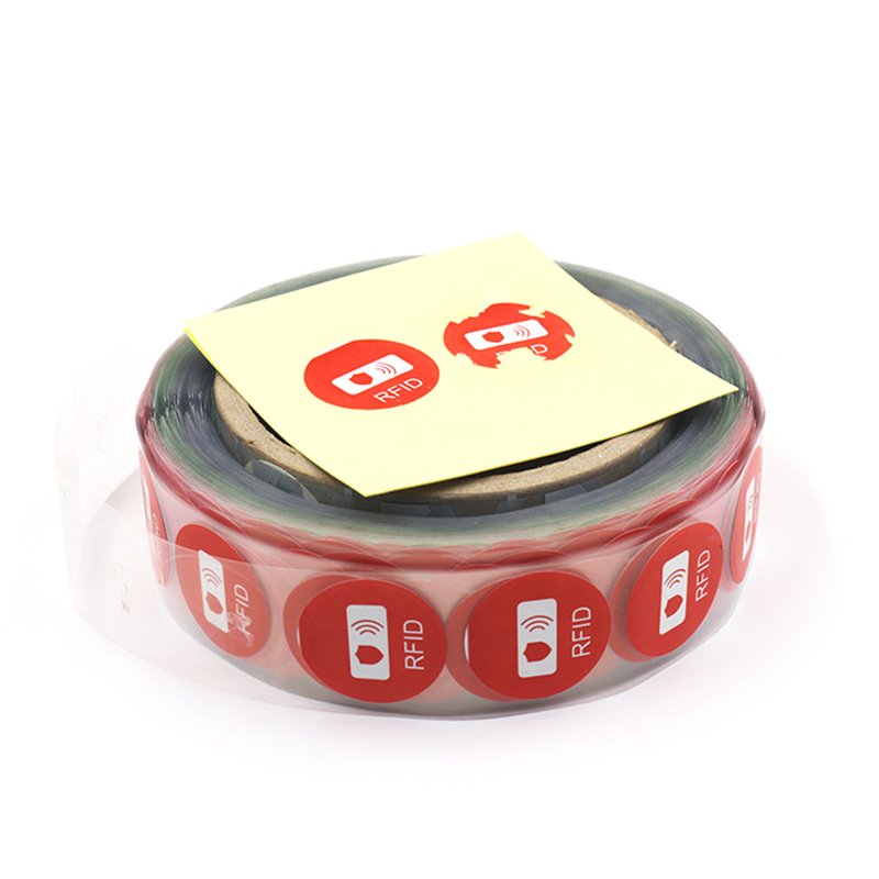 Fragile NFC Tag NTAG 424 DNA Tamper proof NFC Sticker For Wine management