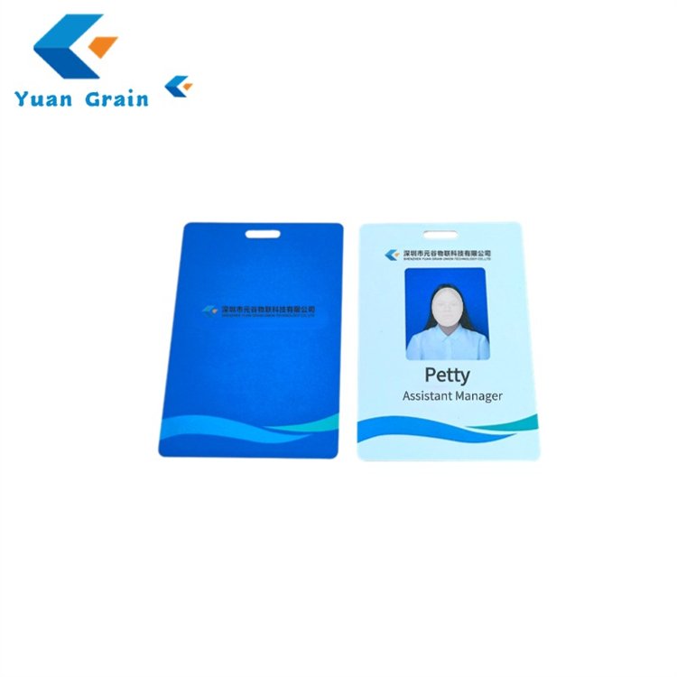 Hot sale M1 IC FM08 NFC Blank PVC Plastic card Student Photo ID Card with Custom Printing