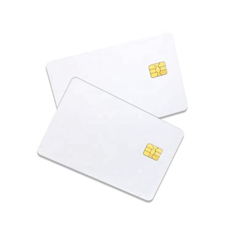 Wholesale SLE4442 SLE4428 Custom RFID Contact Chip Card Bank Payment Card