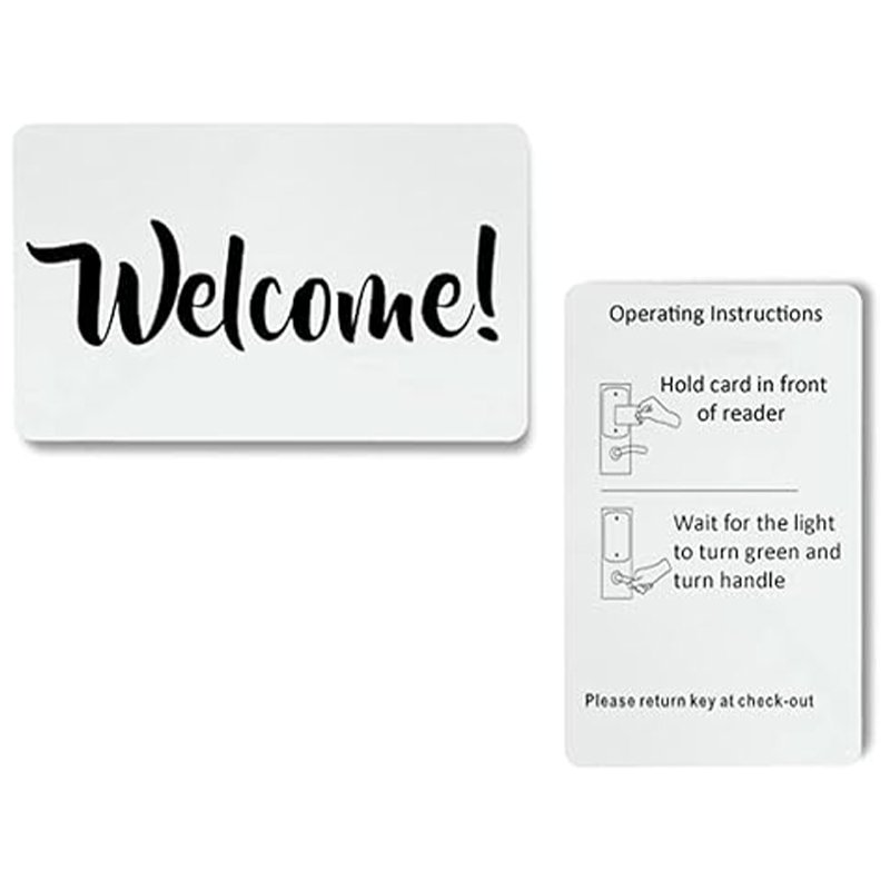 Rfid Card Fudan S50 Rfid Key Card Hotel Door 13.56MHZ Blank Cards With Chip