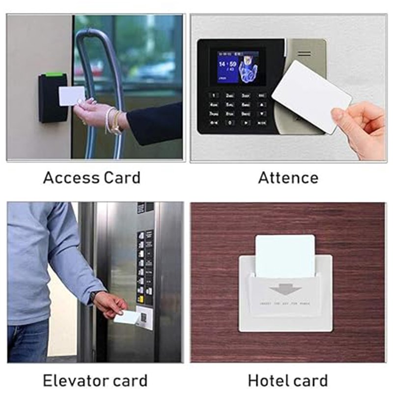 Rfid Card Fudan S50 Rfid Key Card Hotel Door 13.56MHZ Blank Cards With Chip