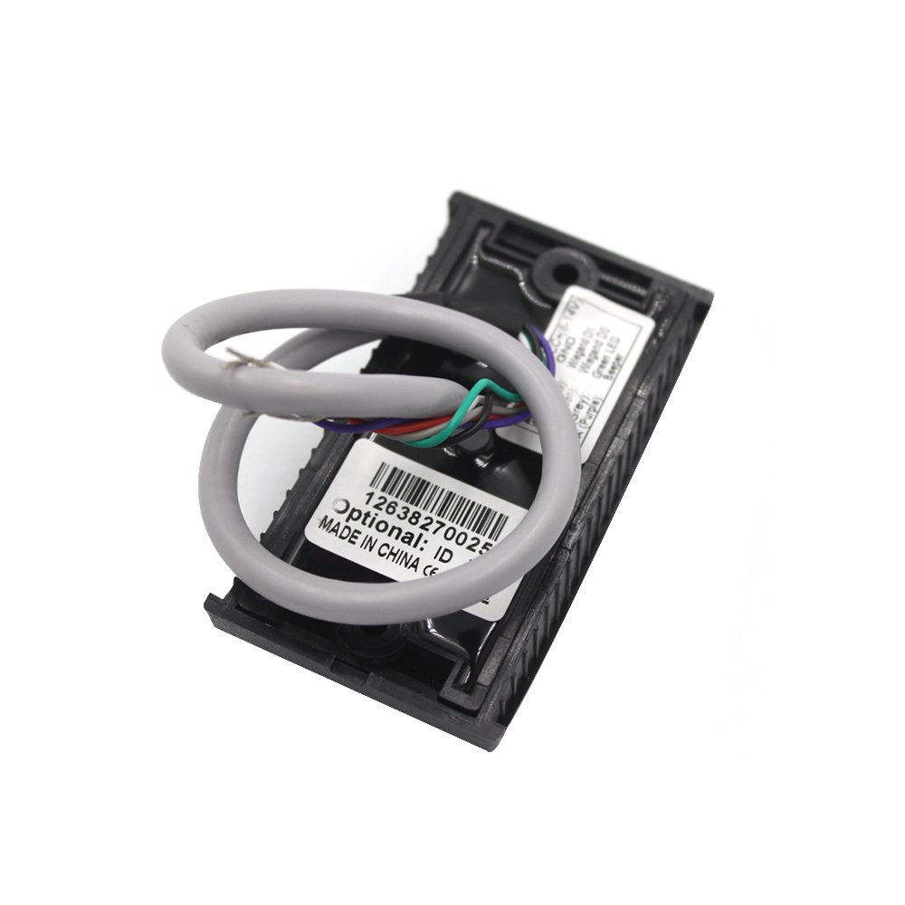 ZKT KR201 IP65 Waterproof Access Control Card Reader 125khz 13.56Mhz EM MF Smart Card Reader Wiegand26 Wiegand34 Door Reader
