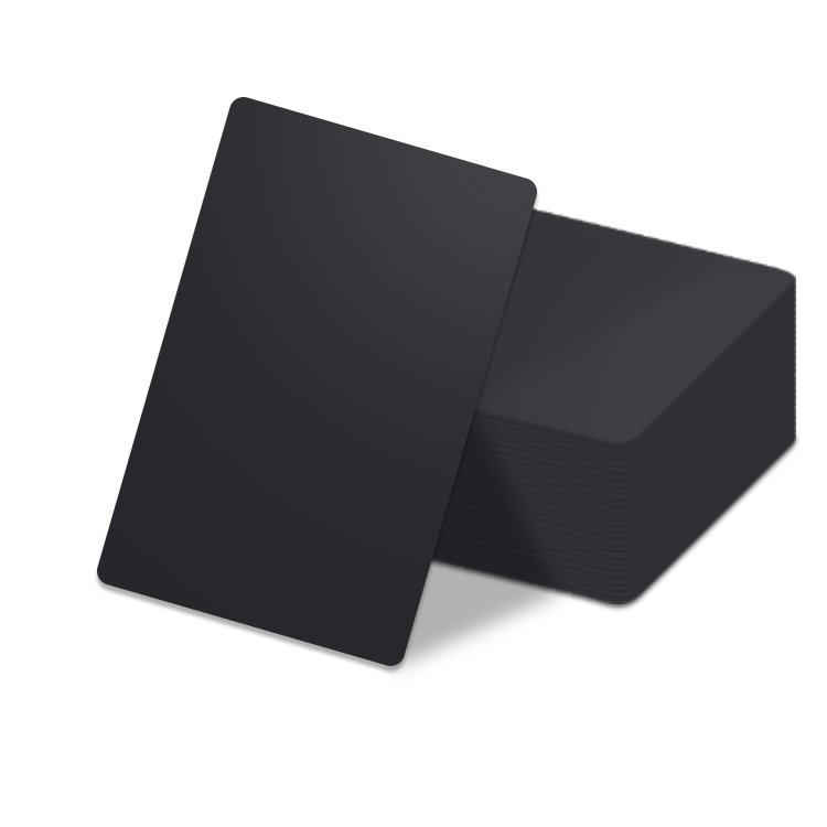 Custom Programmable Sharing Media Smart Chip NFC Business Card With QR Code