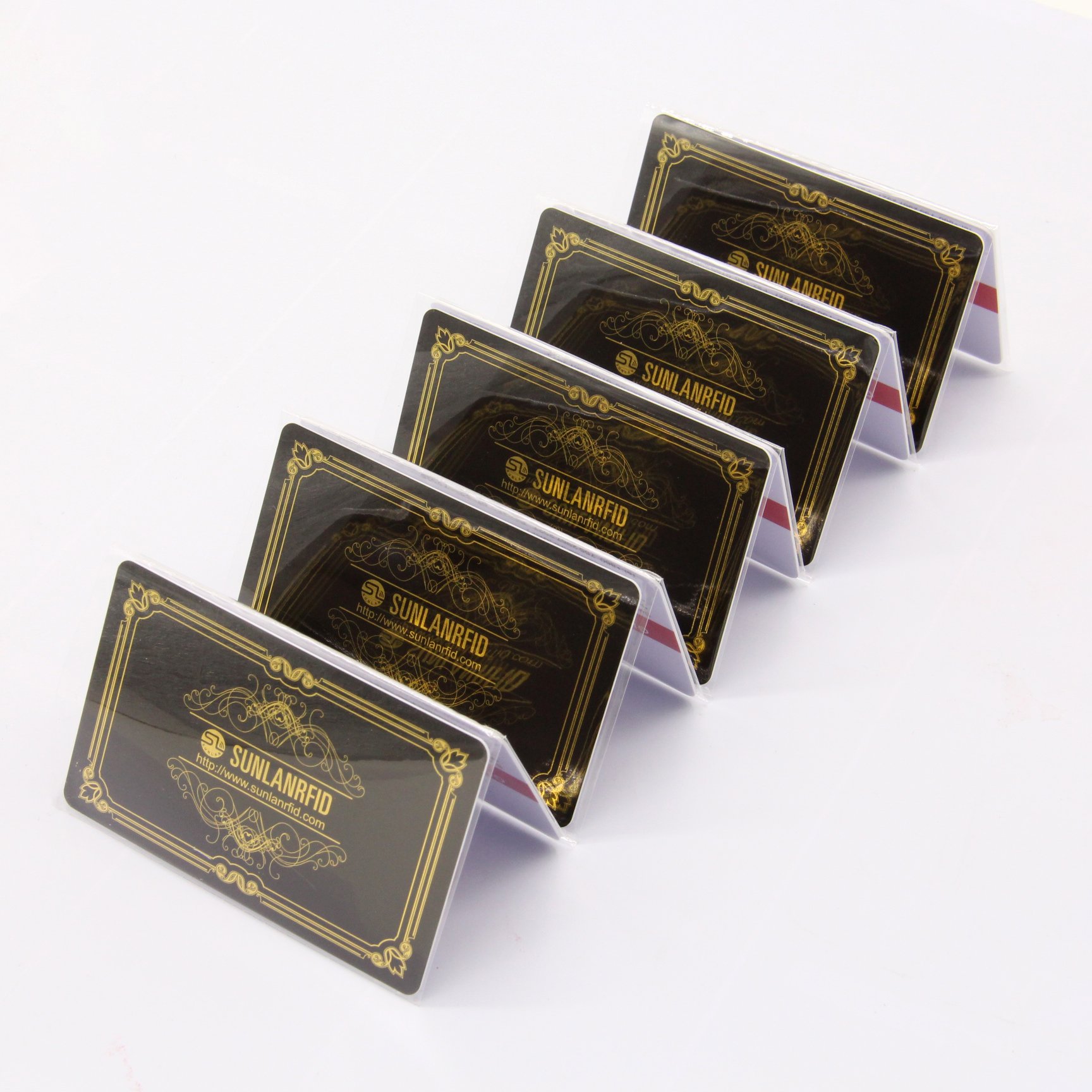 SUNLANRFID PVC RFID 13.56MHz ISO15693 1024Bit 1K ICODE SLIX SLI Chip NFC Hotel Access Control Card