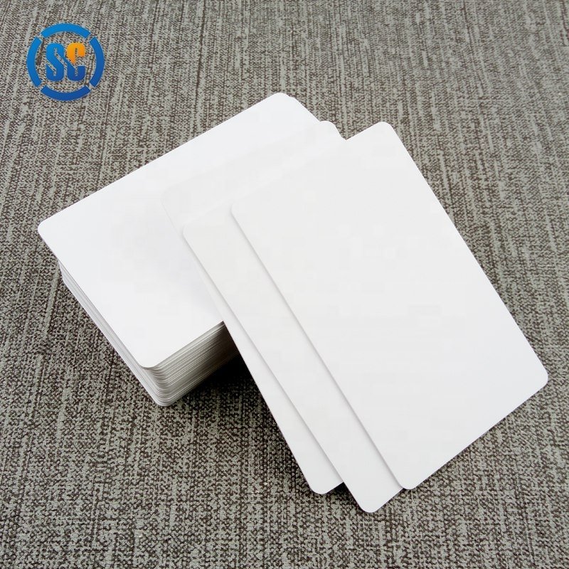 Sencan Hot Sell Customized Printing Business Card 13.56mhz Smart Chip blank PVC Nfc Rfid Cards