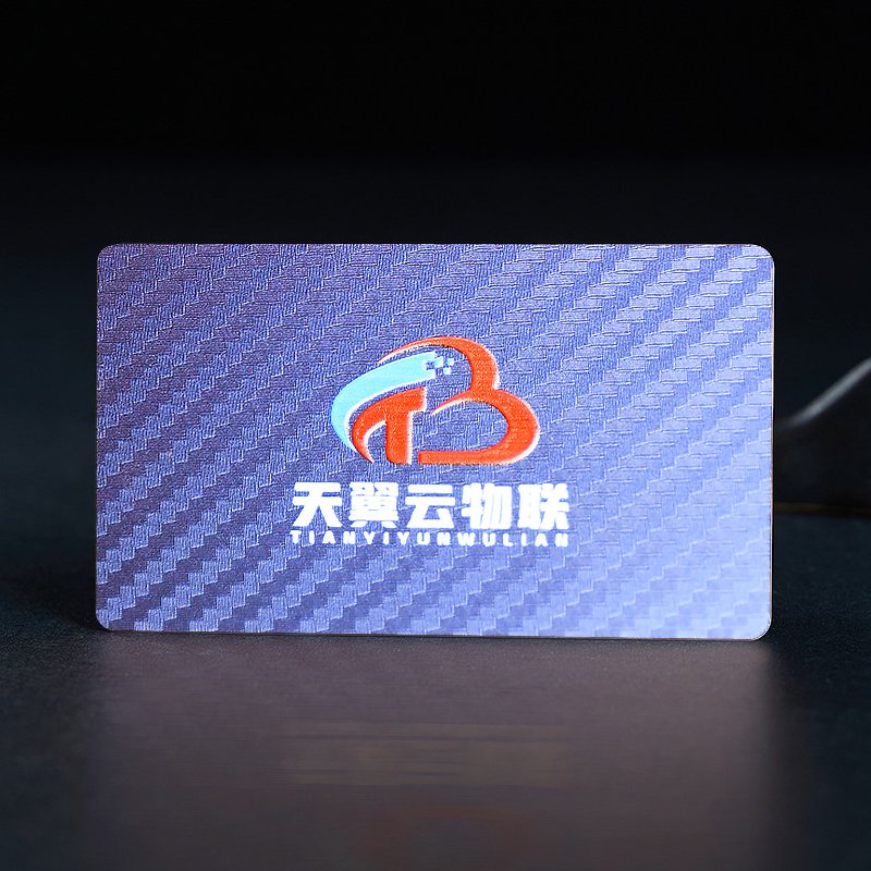 Blank Pvc Chip Carbon Fiber Nfc Business Cards With Logo Luxury Smart Cards