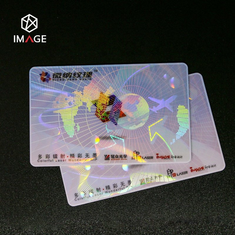 Waterproof Printed ID Card with Hologram, ID Card Hologram Laminate, Hologram Lamination for Identification Card