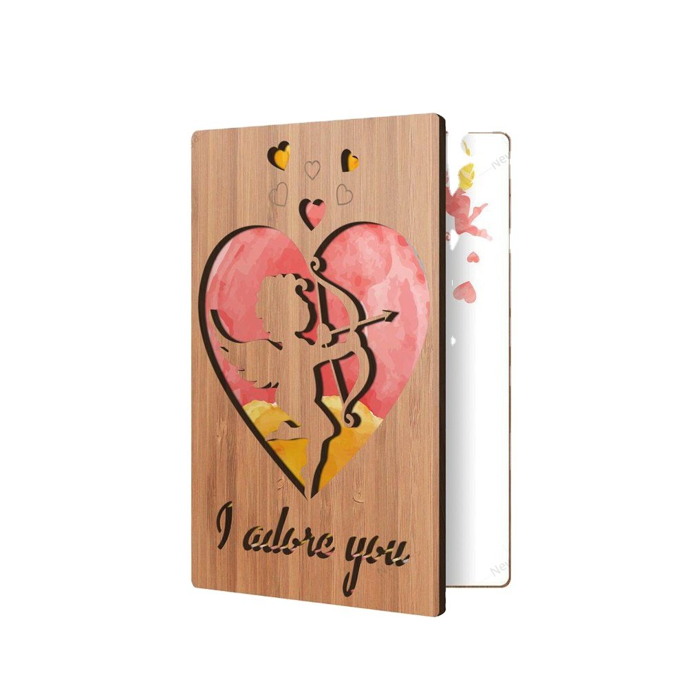 Customized Rfid NFC Wooden Hotel Smart Key Card Wedding birthday party invitation card Thank you card