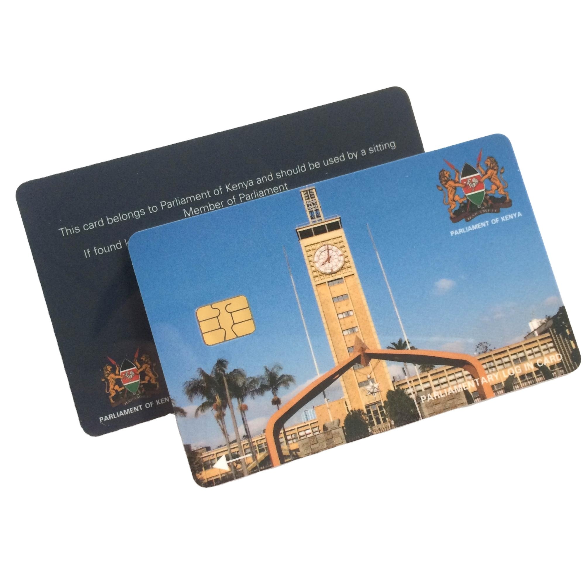 High Quality Safe Durable PVC Smart Card With Chip And Overlay For Hotel Access Control Student Card Business Plastic Printing