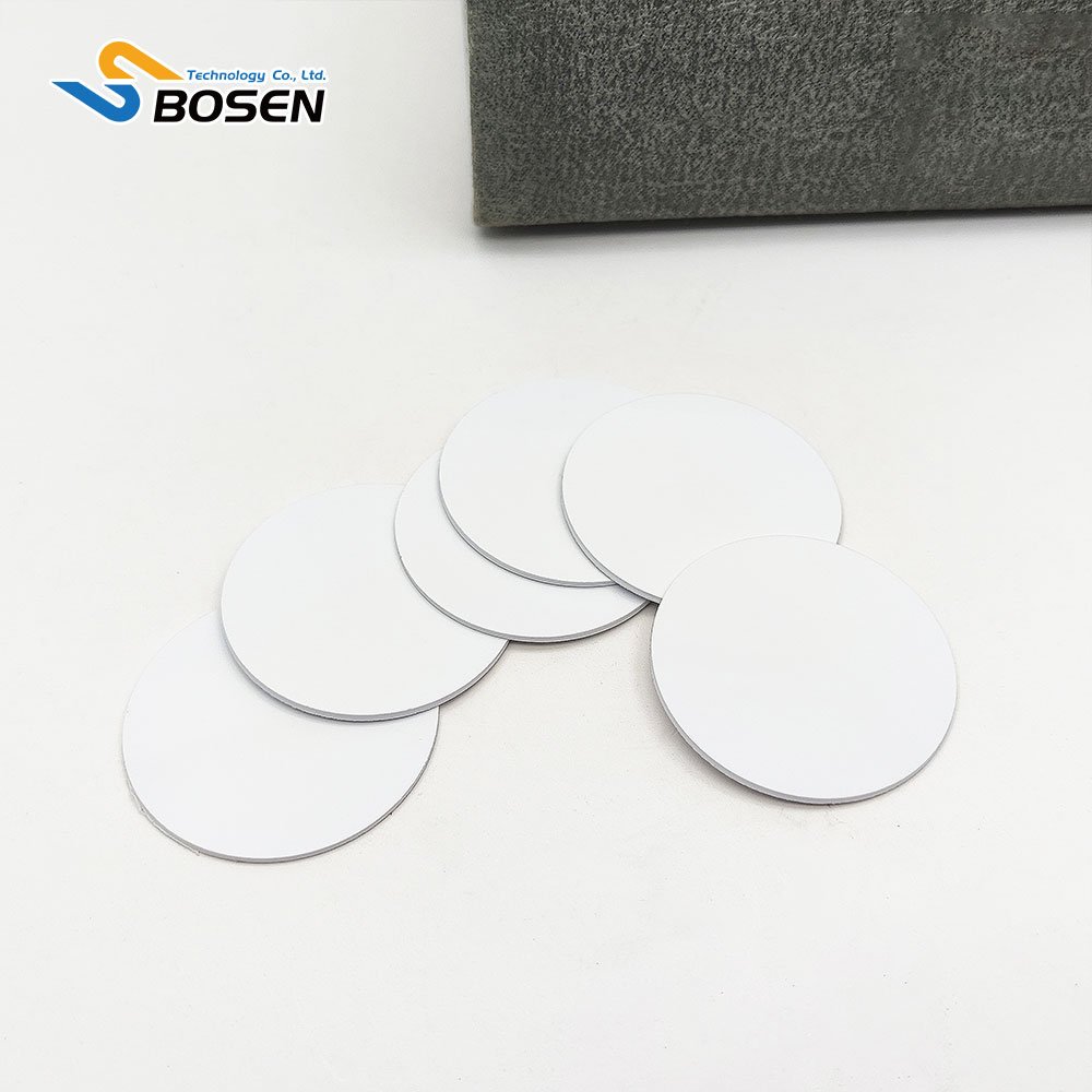 Waterproof Diameter 30mm Round NFC 215 Tags PVC Coin Card