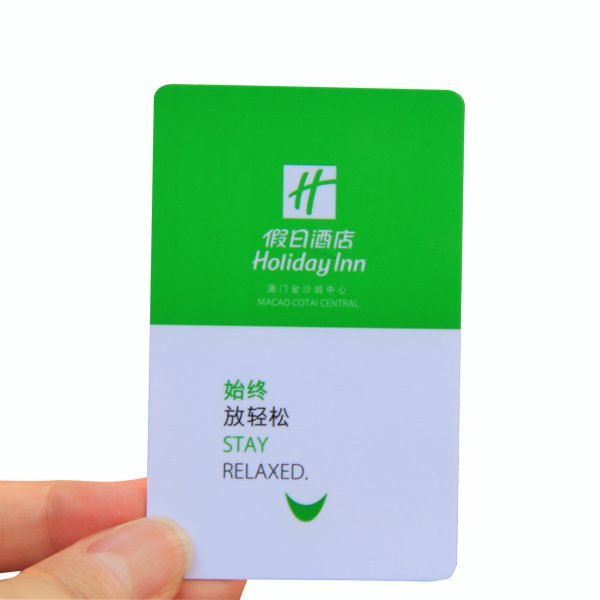 Custom Size 13.56MHz rfid mini card RFID 1K key card for Access Control
