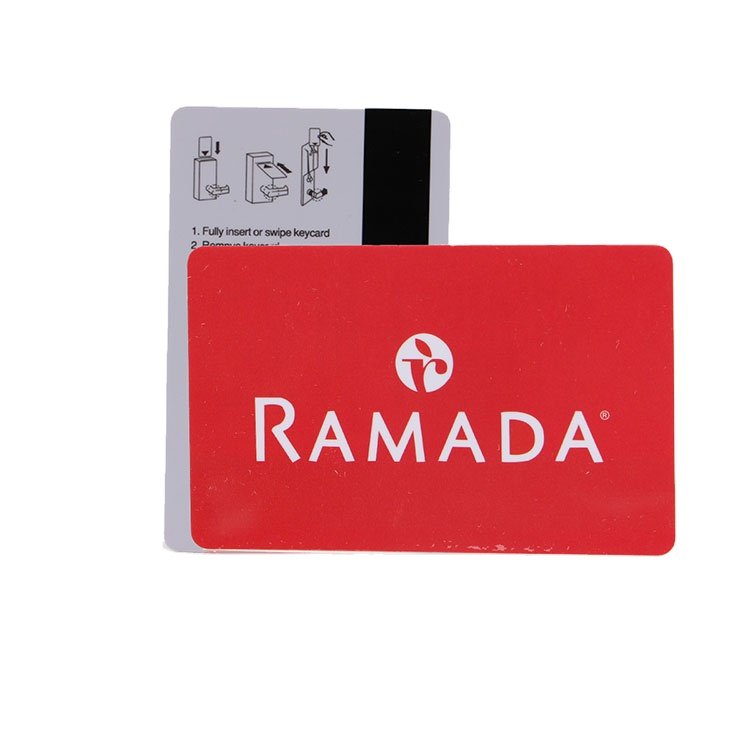 Customized Printed RFID Temic T5557 Mifare PVC Hotel Key Cards