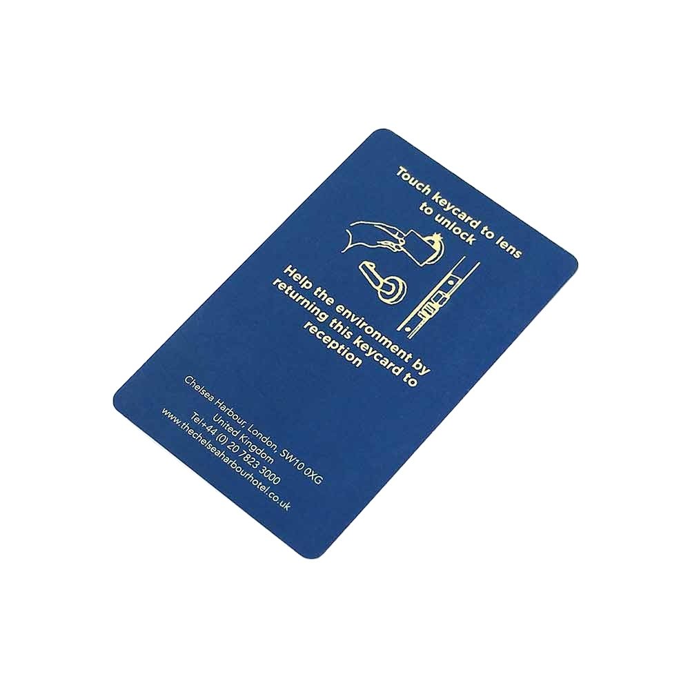 Customized Printed RFID Temic T5557 Mifare PVC Hotel Key Cards