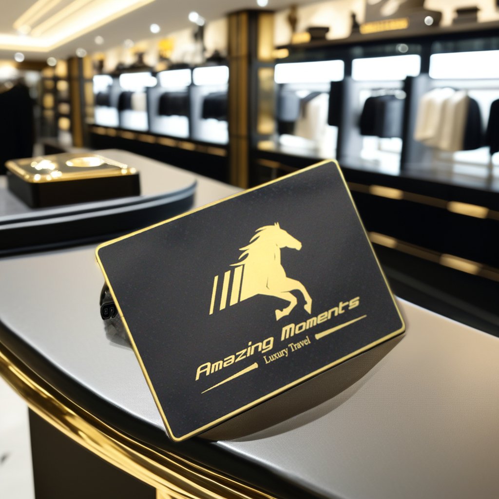 Luxury Metal Steel Standard size NFC Business Card New Product Custom LOGO Metal Plating Gold ID/IC/Rfid Credit Card