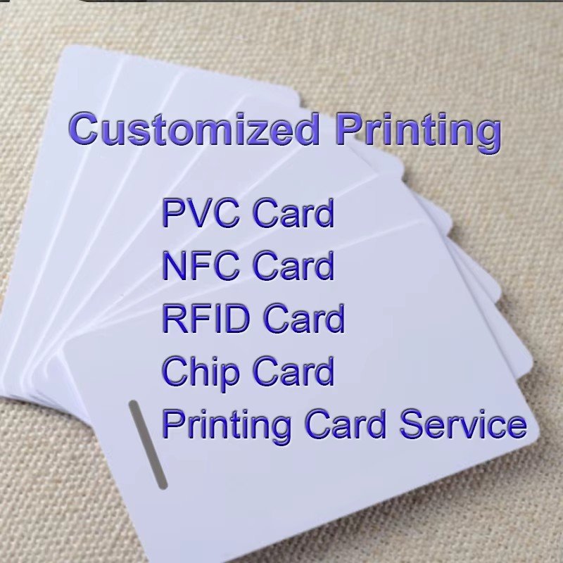 Plastic PVC Contactless Printable Writable Rewritable 13.56mhz Smart Chip RFID NFC Hotel Key Lock Access Control Card